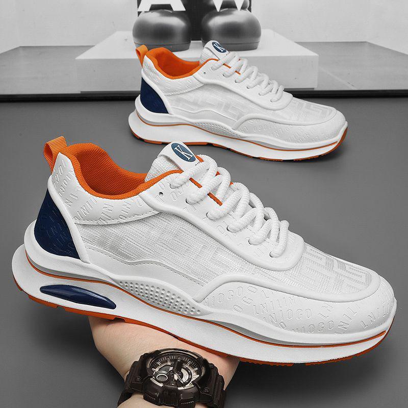 

2025 лето новая мужская обувь сетка дышащая обувь для папы платформа нескользящая износостойкая спортивная обувь мужская повседневная обувь 44