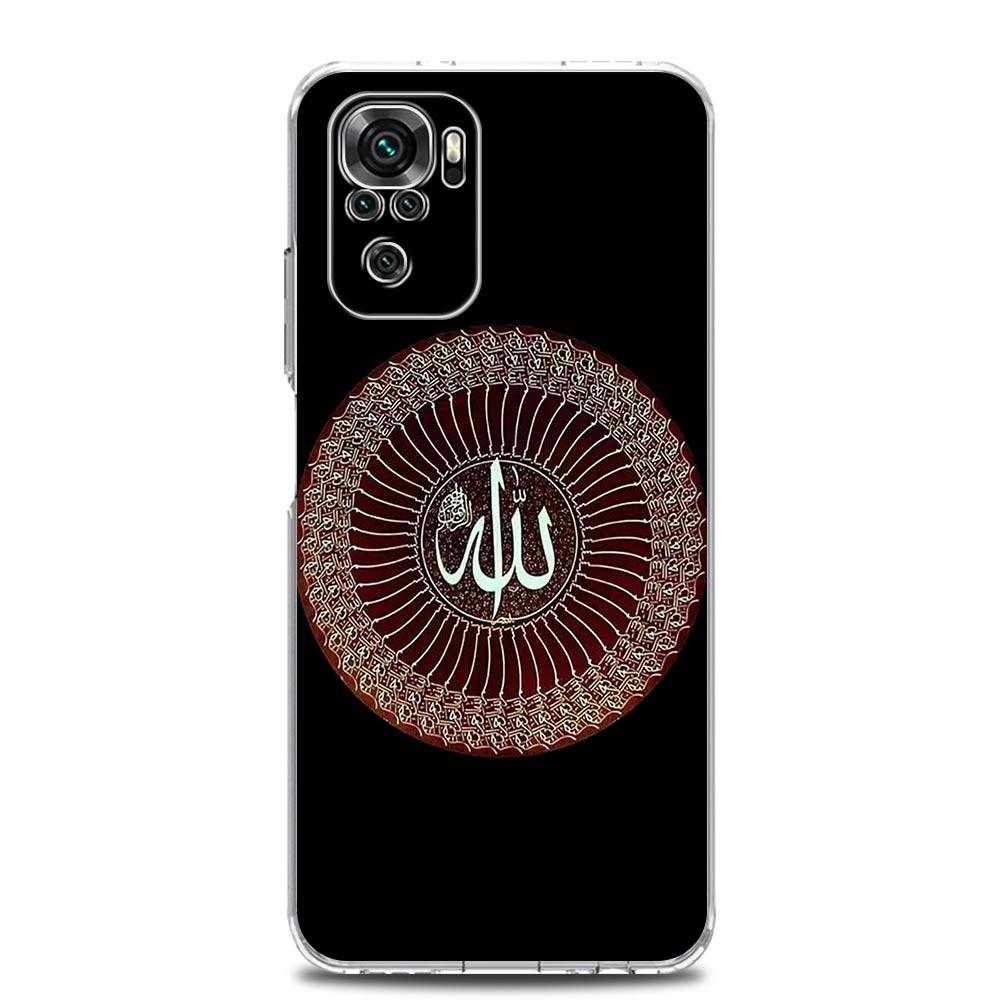 Muslim Islam Bismillah Allah Soft Phone Case For Xiaomi Redmi Note 12 11 9S 9 8 10 Pro Plus 7 8T 9C 9A 8A K40 Gaming Clear Cover