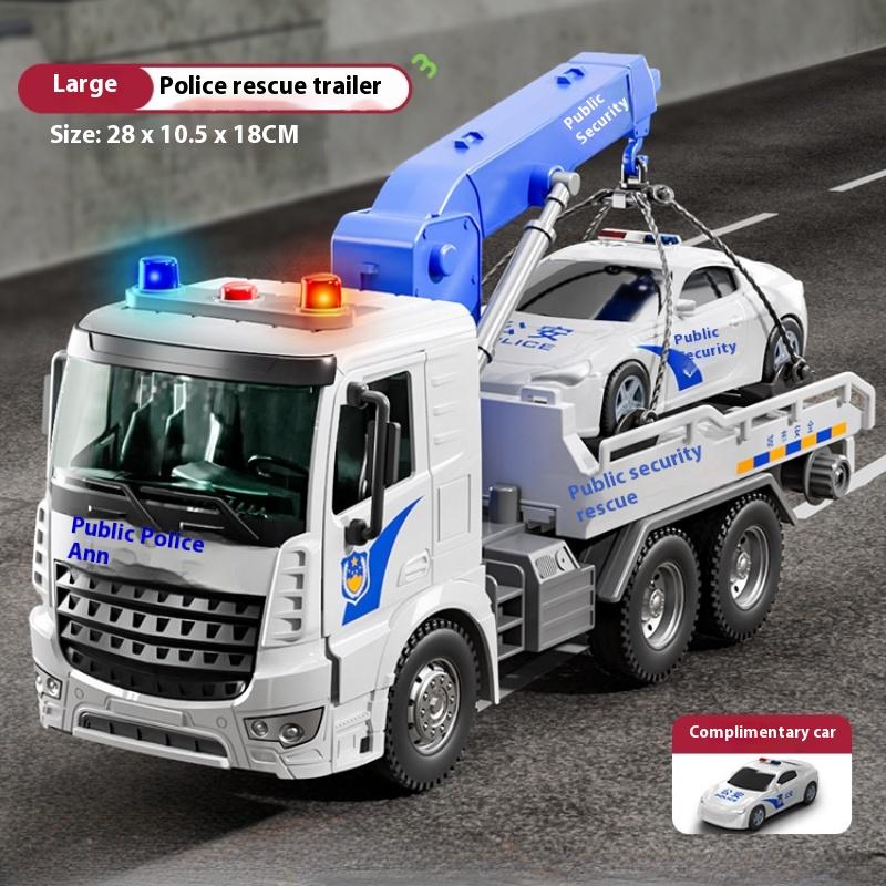 

Детская игрушечная машинка Инженерный грузовик Машина-кран Деревянный транспортный грузовик Мальчик Коробчатые игрушки