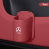 PU Leather Car Rear Seat Water Cup Hanging Storage Box For Mercedes Benz AMG GLC W203 W206 W220 W205 W211 W212 W201 W210 W108 OO5