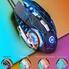 Colorful Light Wired Mouse Illuminated Mechanical Mouse Fluent USB Mouse  Computer Accessories