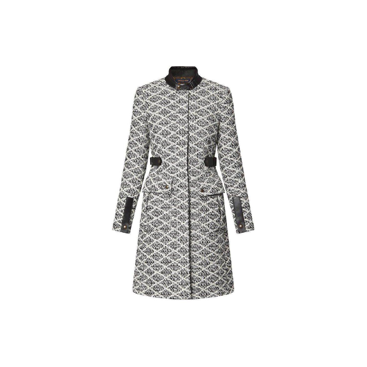 LOUIS VUITTON SS24 Coat Women`s Black