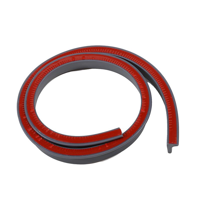 1pcs 1M Bathroom Shower Water Stopper Dam Barrier Seal Strip PVC Self-adhesive Practical Accessories