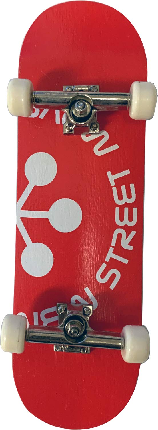 

NEW STREET MOVE Fingerboard Wooden FINGERBOARD (Red)