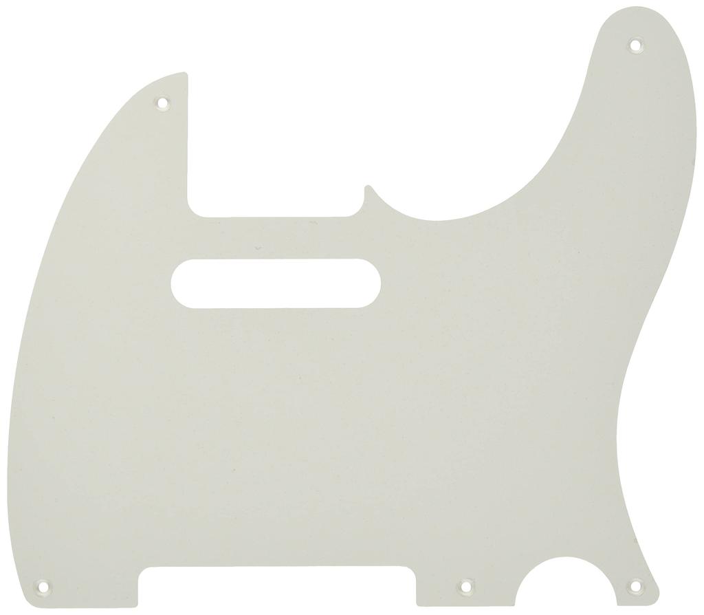 Fender Schlagbrett Pure Vintage Eierschalen-Schlagbrett, '52/'58 Telecaster®, 5-Loch-Montage, 1-lagig