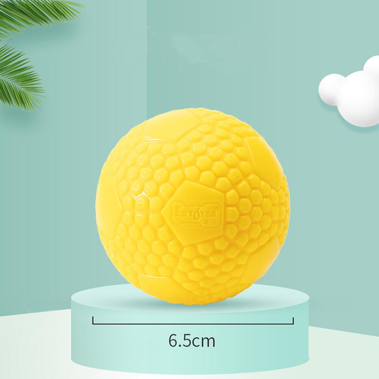 9-14cm 5PCS TPR Multi Styles Durable Interactive Eco Friendly Rubber Ball Organic Dog Chew Cooling Toys