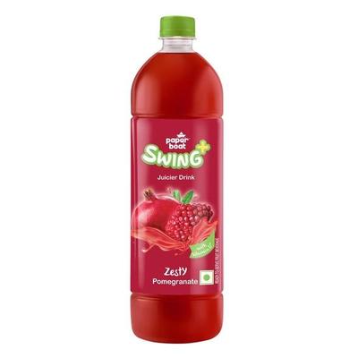 Paper Boat Swing Osvěžující šťáva z granátového jablka, Obohaceno vitamínem D, Bez GMO, 1,2 litru
