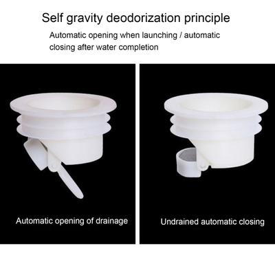 Užitečná zátka proti zápachu Bez překážek Kompaktní speciální podlahový odtokový sítko proti přetečení do koupelny