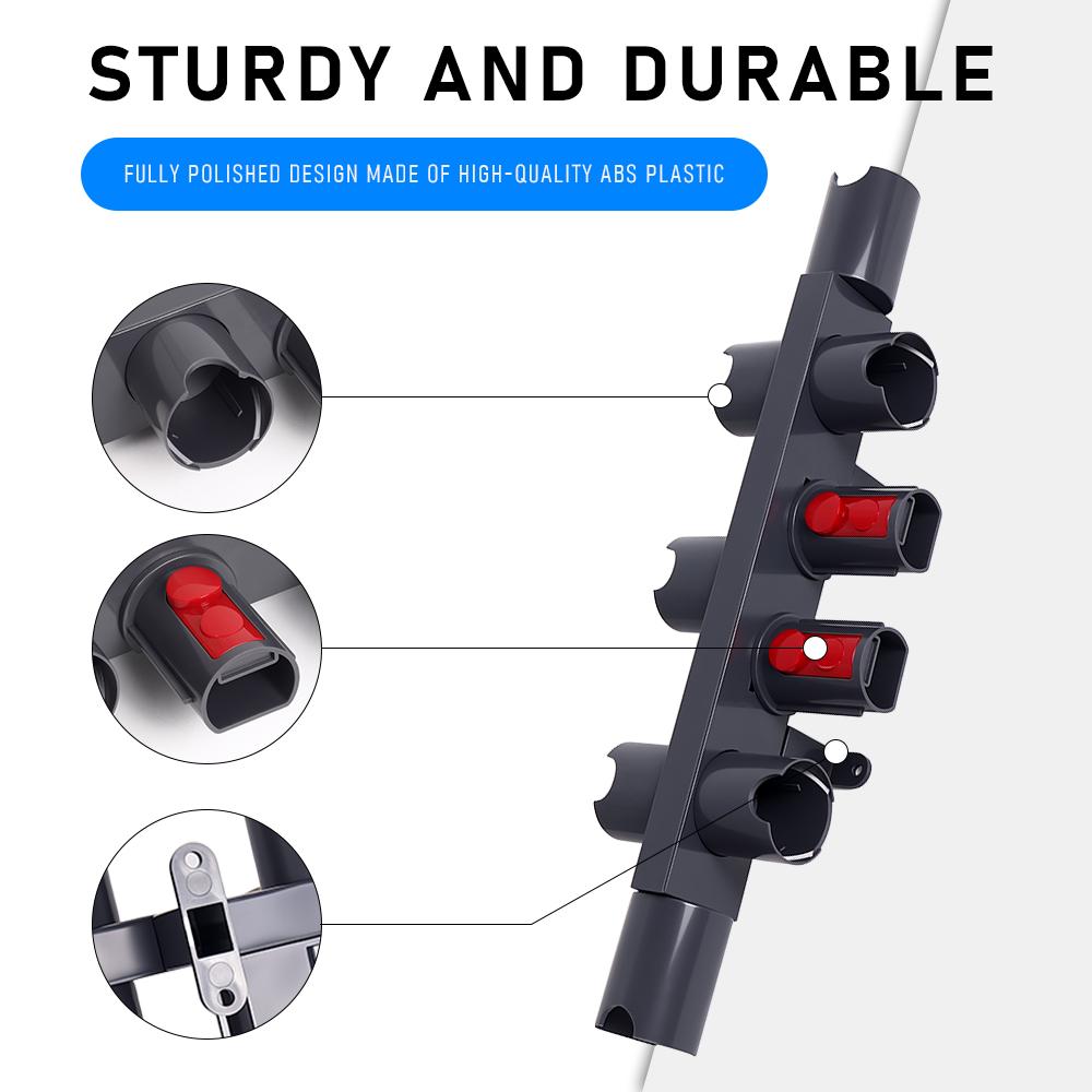 Vacuum Cleaner Bracket Accessories for Dyson V7 V8 V10 V11 V15 Hanger Base Brush Tool Removable Storage Equipment Shelf