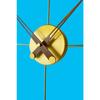 Arar Madrid 60 Cm Gold, Modern Decorative Spanish Style Wall Clock