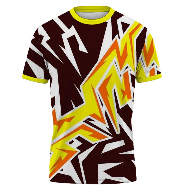Gym Clothes Summer New Quick Drying Short Sleeve Tee Sports Training Running Outdoor Fitness Clothing T-Shirts