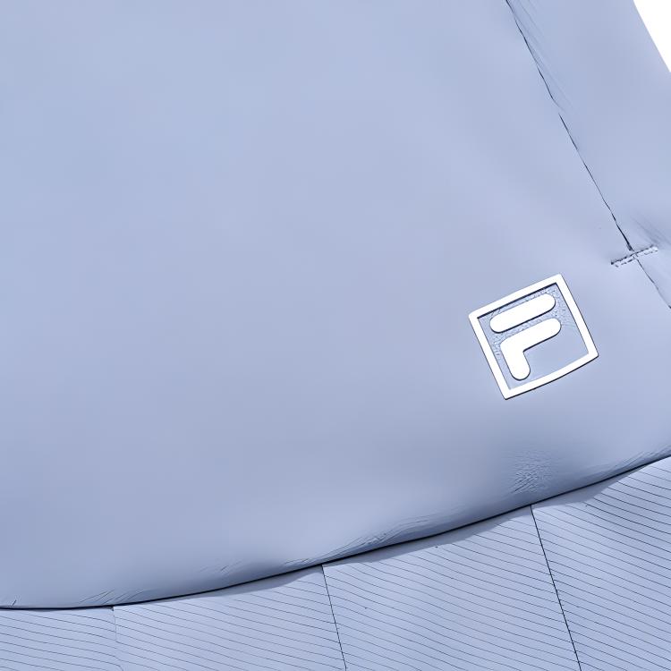 FILA Golf Series Logo Solid Color Fashion Loose Golf Pleated Casual Skirt Women skirts Blue A11W315305F-BU