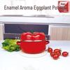 Cartoon Enamel Tomato Soup Pot