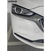 For Mazda 6 M6 Atenza -  2024 Carbon Fiber Front Fog Light Lamp Eyelid Eyebrow Foglight Molding Trim Car Accessories