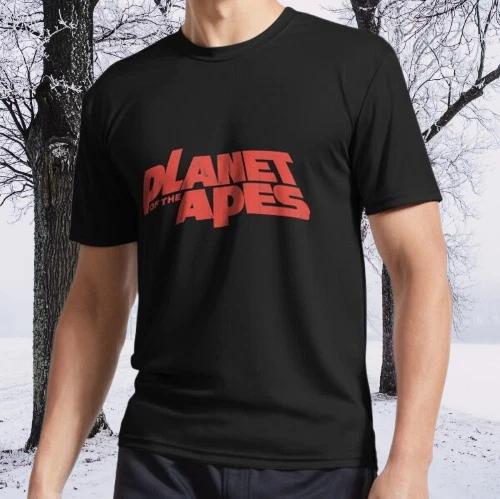 

Planet of the Apes vintage red Active Logo TEE T-Shirt Funny Size S to 5XL L