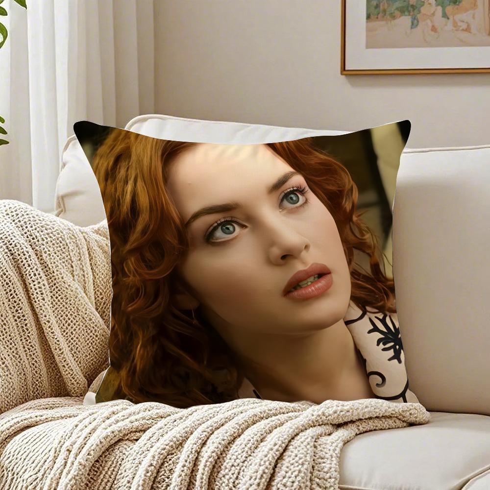 SScarlett Johansson Cushion Cover Pillowcase Antidustmite living Room Sofa Decor Cushion Room