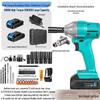 Kit de Chave de Impacto Elétrica Sem Fio Brushless SHEYUE Plugue CN (adaptador incluso)