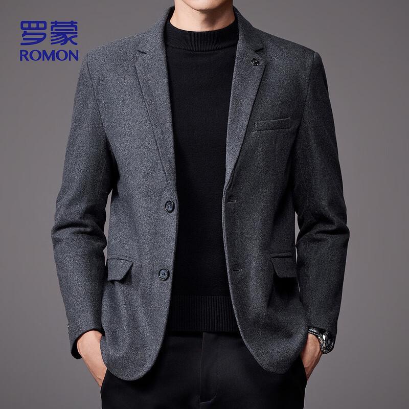 ROMON Men's XF78 Wool Blend Suit Jacket