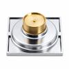 Square Shower Drain 4 Inch Size Sink Strainer Durable Hair Catcher  Shower Area