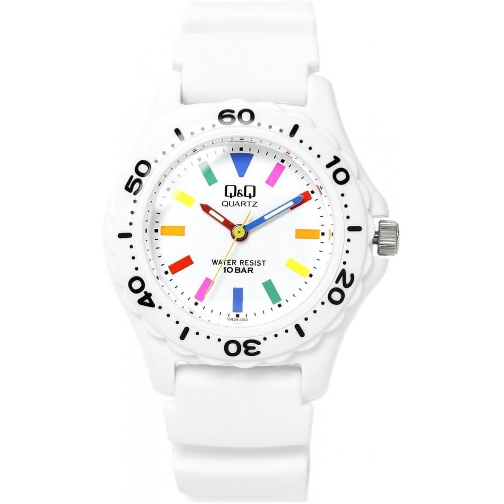 

[Citizen QQ] Часы Citizen QQ с уретановым ремешком и цветным ремешком Vr25 002 Белый Мульти [параллельный импортный продукт]