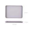 Stable Environmentally Dining Bar Trays Plate Flat