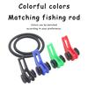 10 teile/los Angelrute Pole Haken Keeper-Sicher Silikon Ring Iso Halten Köder Lockt und Jigs für Sicheres und Einfaches Angeln