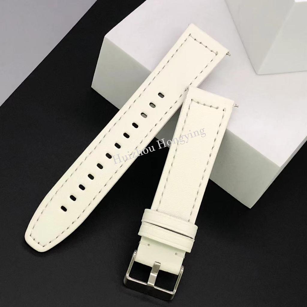 20/22mm Stylish For Casual Watch Strap For Men And Women Adjustable Strap For Xiaomi Watch Color Air S4 Pu Leather Watch Band