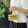 Acrylic bag women's 2025 new European and American fashion glossy shoulder bag ins personalized trend messenger box bag