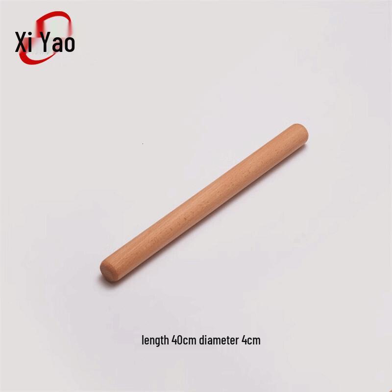 

Beechwood Solid Wood Rolling Pin