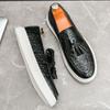 Trend 2025 Nowe Luksusowe Męskie Wsuwane Loafersy z Frędzlami Rekreacyjne Skórzane Buty Męskie Wygodne Sneakersy Tenis Masculino Zapatos Hombre