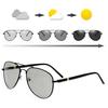 Sunglasses Polarized Photochromic Goggles Men Driving Fishing Transition Glasses