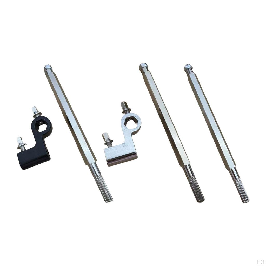 Bass Drum Pedal Chain Sprocket cam Connector Rod Percussion Instrument Parts Sturdy Professional