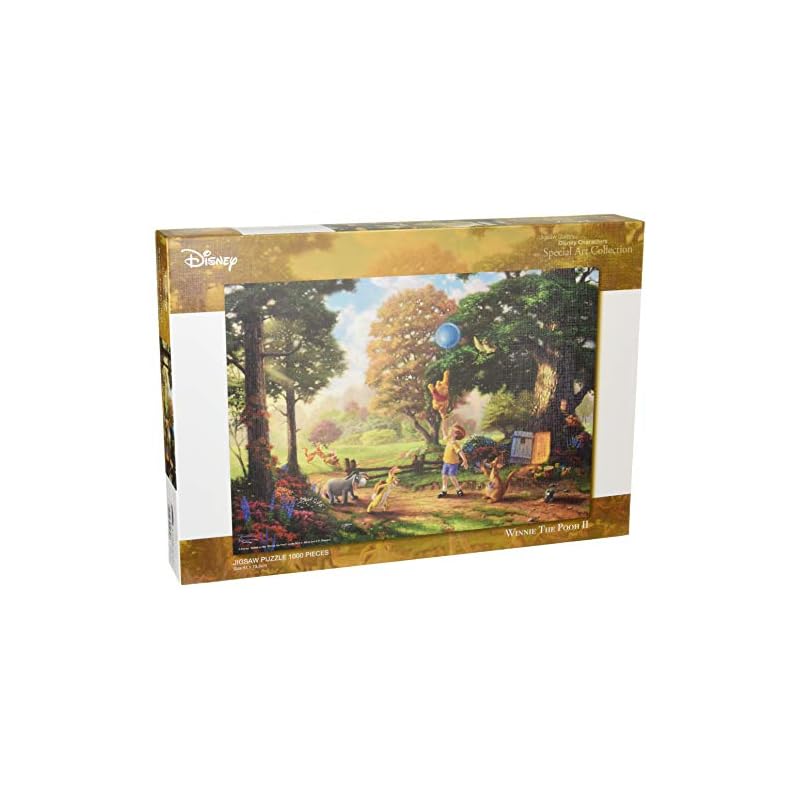 

Tenyo [Made in Japan] 1000-piece jigsaw puzzle Disney Thomas Kinkade Winnie the Pooh II (51x73.5cm) D-1000-030 Canvas-like Special Art Collection