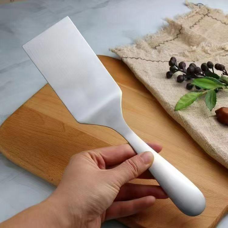 Stainless Steel Multi-Use Spatula for Steak, Pancakes, Tiramisu, and Teppanyaki