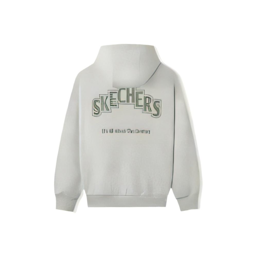 Skechers Warm Hooded Trendy Personality Sweatshirt Unisex tops L325U087-0248