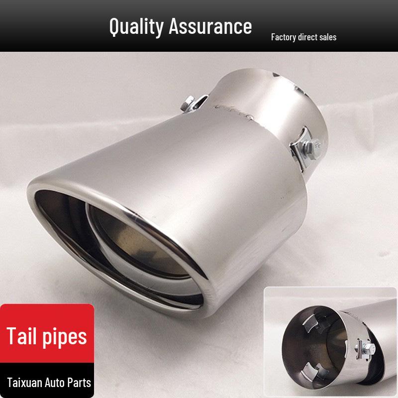 

Модификация декоративной насадки выхлопной трубы Honda CRV/Highlander/IX35. Stainless Steel Tailpipe