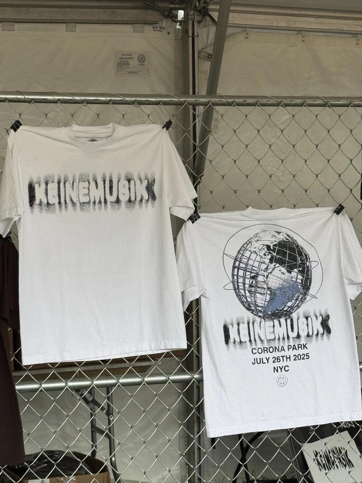 Keinemusik New York Merch T-Shirt Medium 2026 Graphic Tee White Short Sleeve S