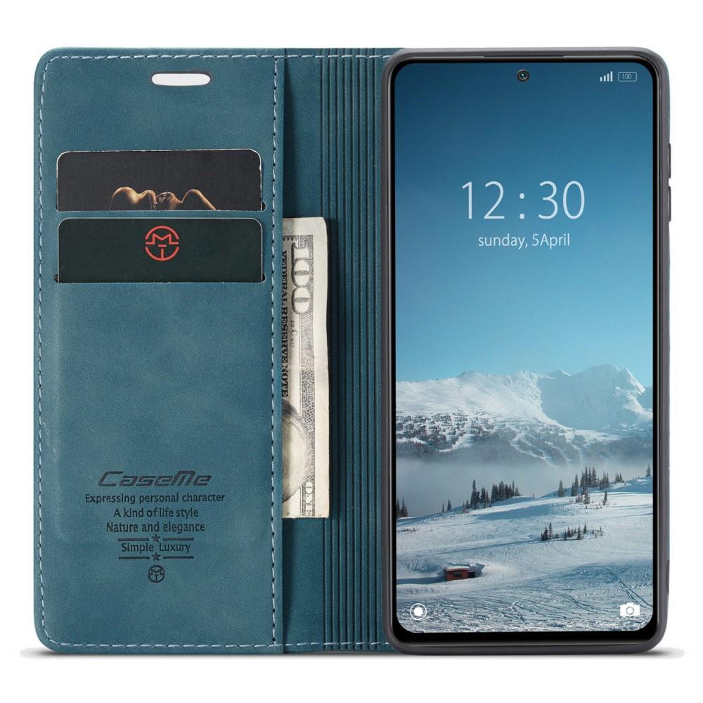 CASEME case for Xiaomi Redmi Note 11 Pro 4G/5G, Leather Wallet Case, green