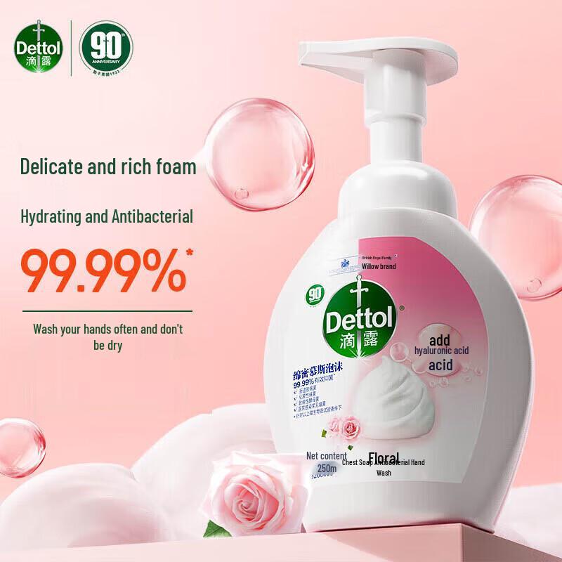 

Dettol Kids Foam Antibacterial Hand Wash