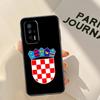 Croatia flag Case For Xiaomi 15 14 Ultra 13T 14T 15T Pro 17 Pro Max POCO X7 Pro X3 X5 X6 F5 F6 F7 F8 Coque