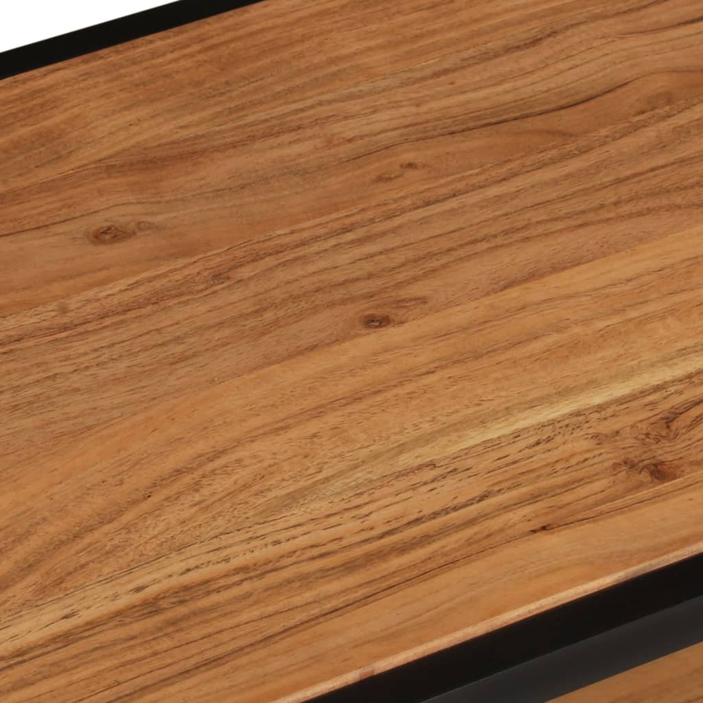Coffee Table 90x45x35 Cm Solid Acacia Wood