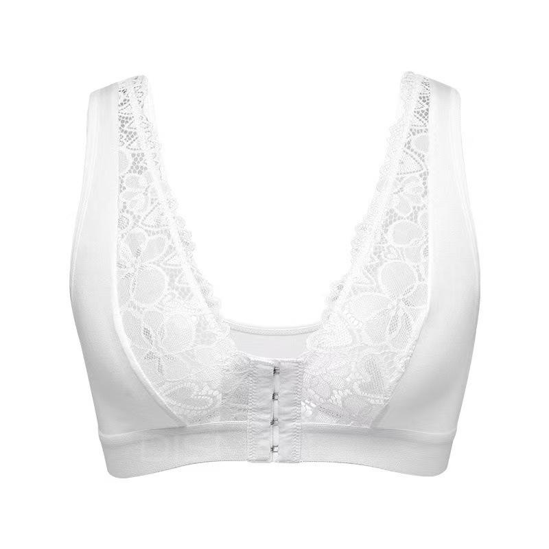 European Plus Size French Style Lace Bra for Women Elegant Soft Daily Matching Intimates