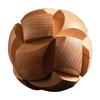 Wooden Football Kongming Lock 3D Brain Teaser Puzzle Adult Office Pressure Relief Kids Intelligence Gift
