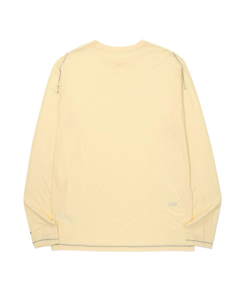 SIERRA DESIGNS Sierra Wool Long Sleeve Lemon Yellow