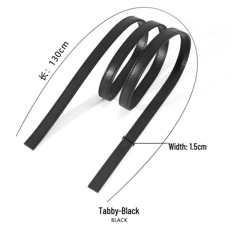 Paski ze skóry bydlęcej: D-63 Oryginalne Akcesoria Bagażowe DIY - Opcje Płaskie, Krzyżowe, Tkane Liczi