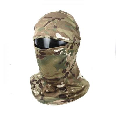 CS Taktik Kamuflaj Kulaklık Güneş Koruyucu Toz geçirmez Tam sarılmış Başörtüsü Avcılık Şapka