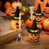 Halloween Multipurpose Miniature Witch Broom Ornament PVC Craft Hanging Pendant Charm Home Accent Car Interior Decors