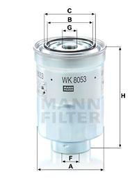 Alvadi Mann-Filter Fuel Filter Wk 8053 Z