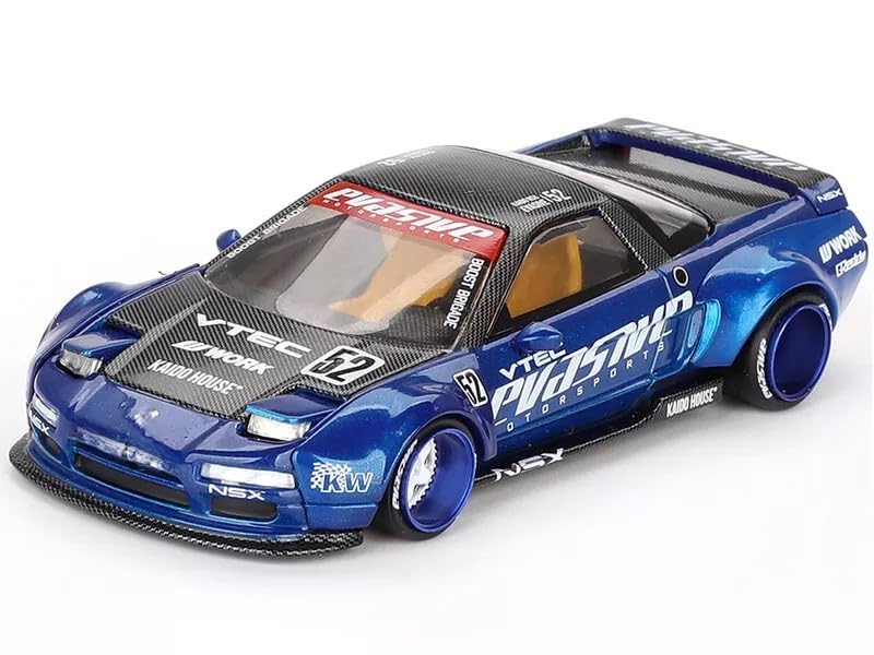 

Kaido House x Mini GT Honda NSX EVASIVE V2 1990 Синий LHD Миниатюрная машинка 1/64 синий