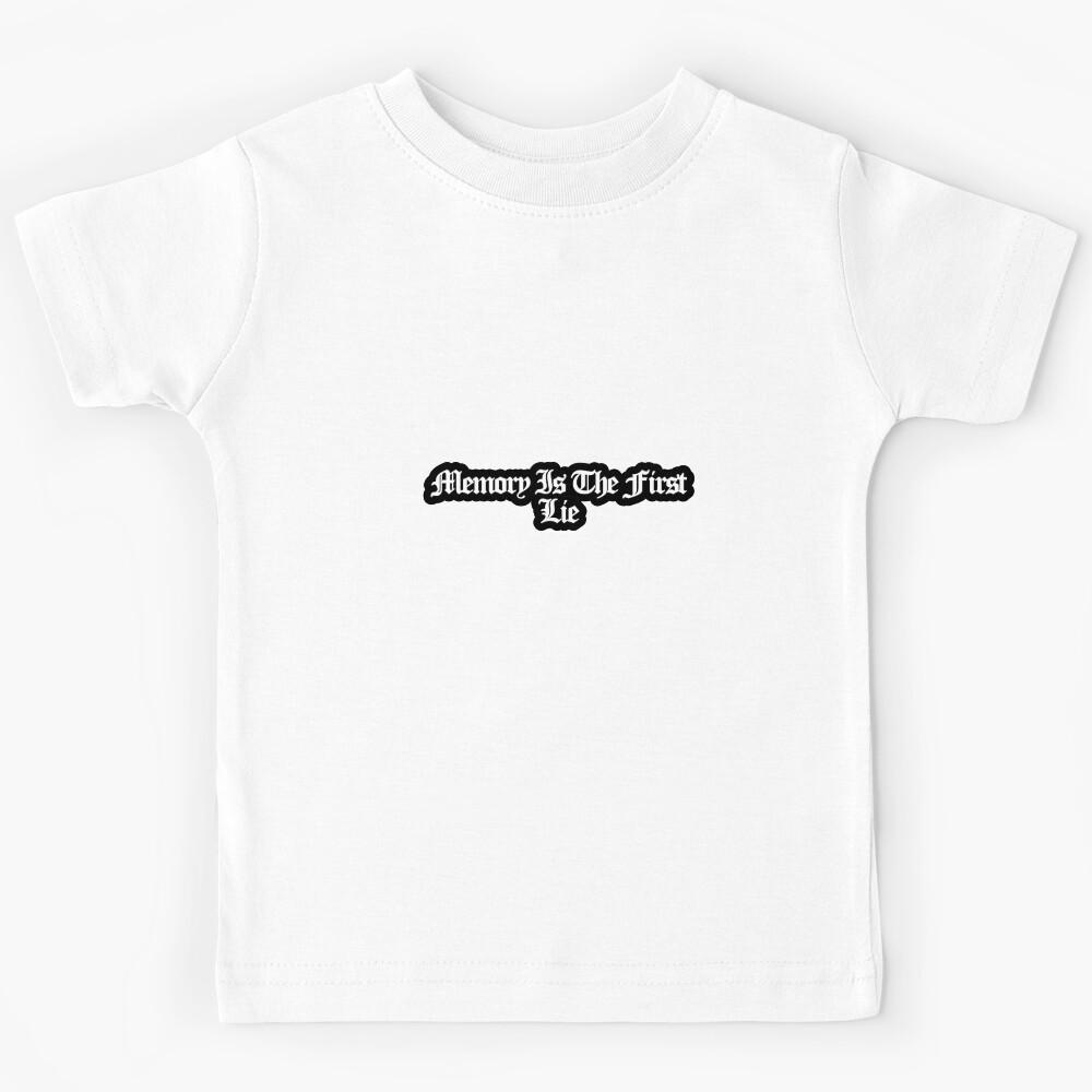 Memory Is The First Lie - Citadel Art Kids T-Shirt 140